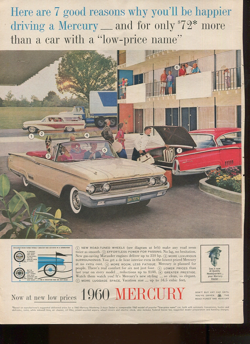 Antique Ford & Mercury Advertisements Collection – 1920s–1980s – 100 Original Vintage Automotive Ads - Lot #1