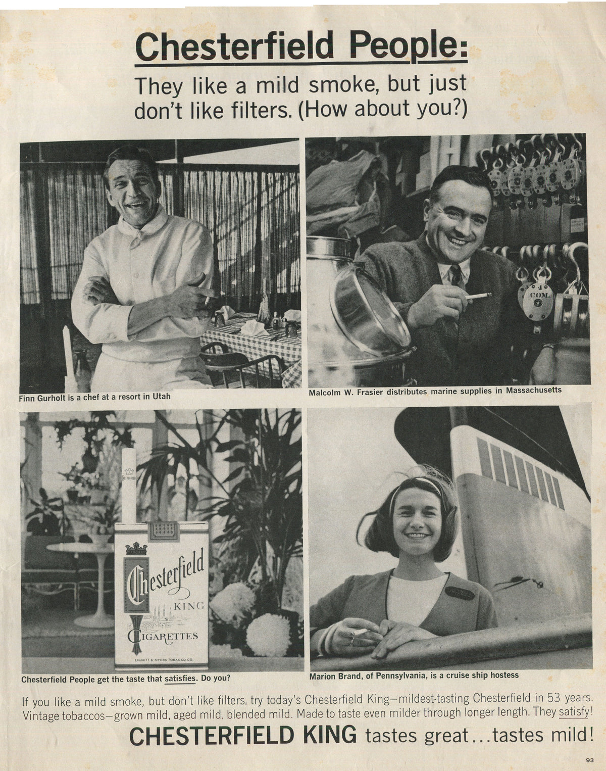 Antique Advertisements – Chesterfield Family of Ads – 20‑Piece Collector’s Set (1937–1965) – Lot #3