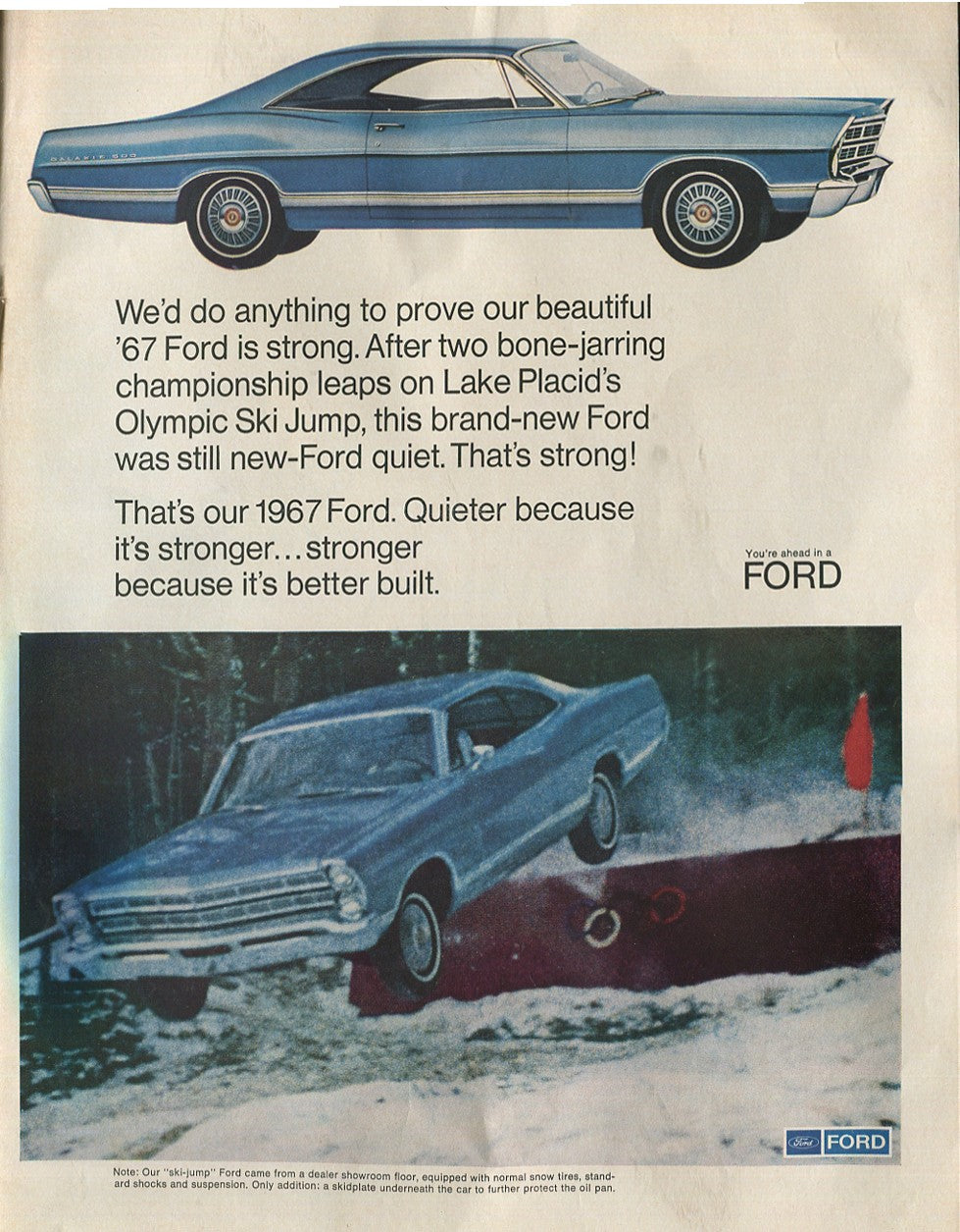 Antique Ford & Mercury Advertisements Collection – 1920s–1980s – 100 Original Vintage Automotive Ads - Lot #1