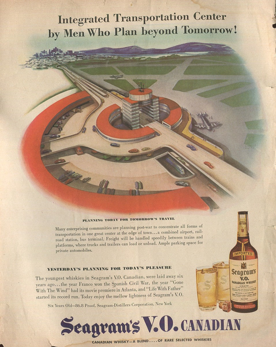 Antique Seagram’s Whiskey Advertisements – 50‑Ad Master Collection (1937–1972) – Canadian, American & Scotch – Historical Lot