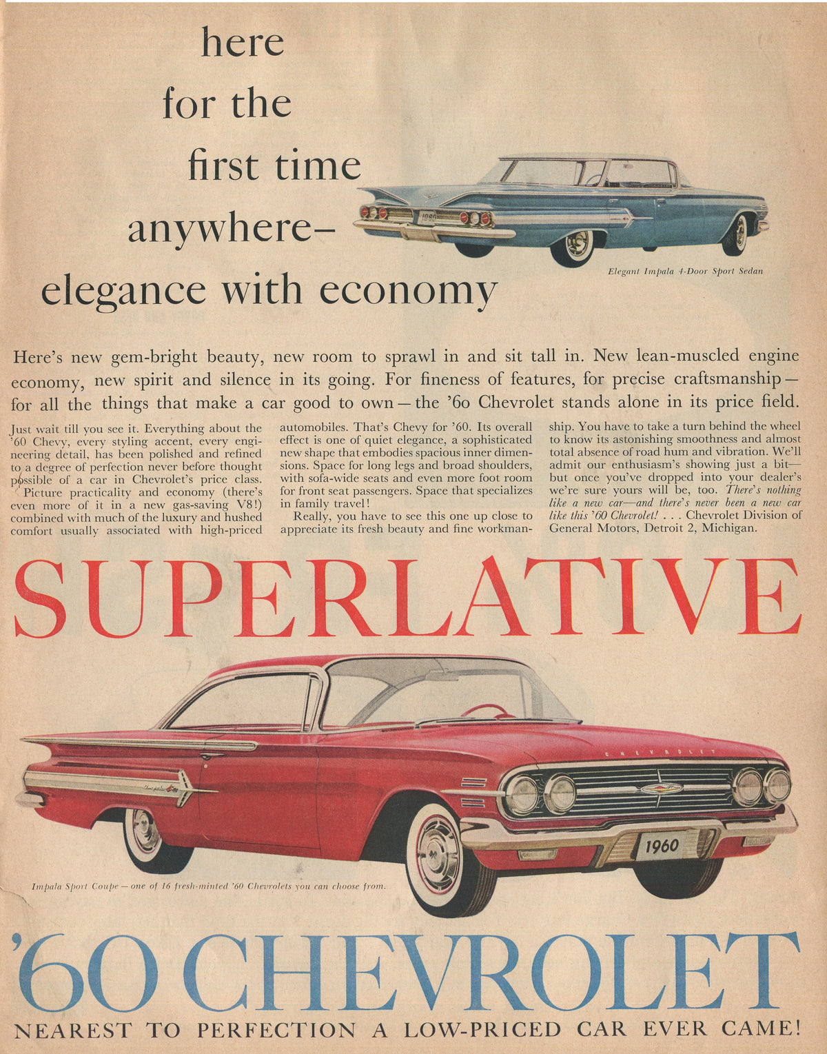 Antique Chevrolet Automobile Advertisements – 80 Original Print Ads, 1924–1992 – Cars, Trucks, WWII, Soap Box Derby & Classic Models