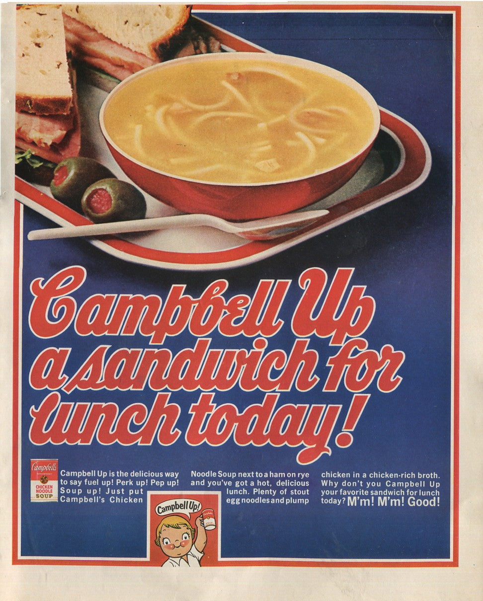 Antique Campbell’s Soup Advertisements – Complete Historical Collection (1927–1971) – 50 Original Vintage Ads - #1