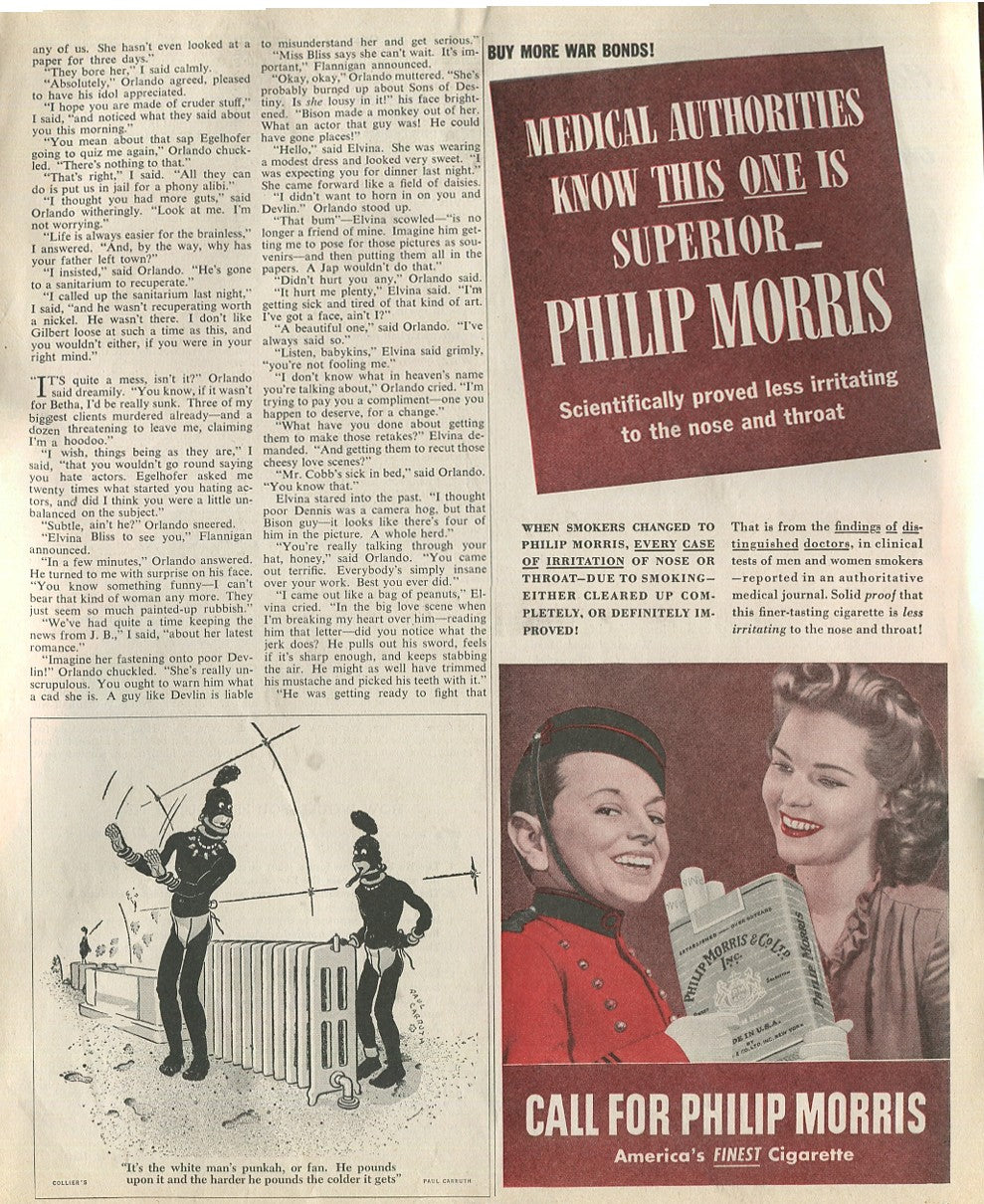 Antique Philip Morris Cigarette Advertisements – Complete 10‑Ad Collection (1940s–1950s) – Lot #2