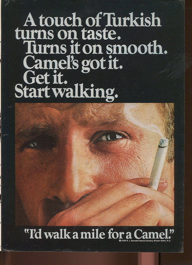 Antique Camel Cigarettes Advertisements – Family Collection (10 Ads, 1930s–1970s) – Lot #2