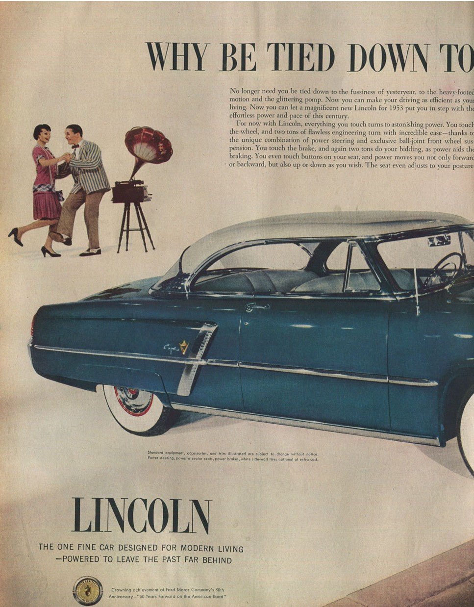 Lincoln & Mercury Vintage Advertising Collection – 60 Original Magazine Ads (1930–1974) – Continental, Capri, Cougar, Montego, Comet & More - Lot #1