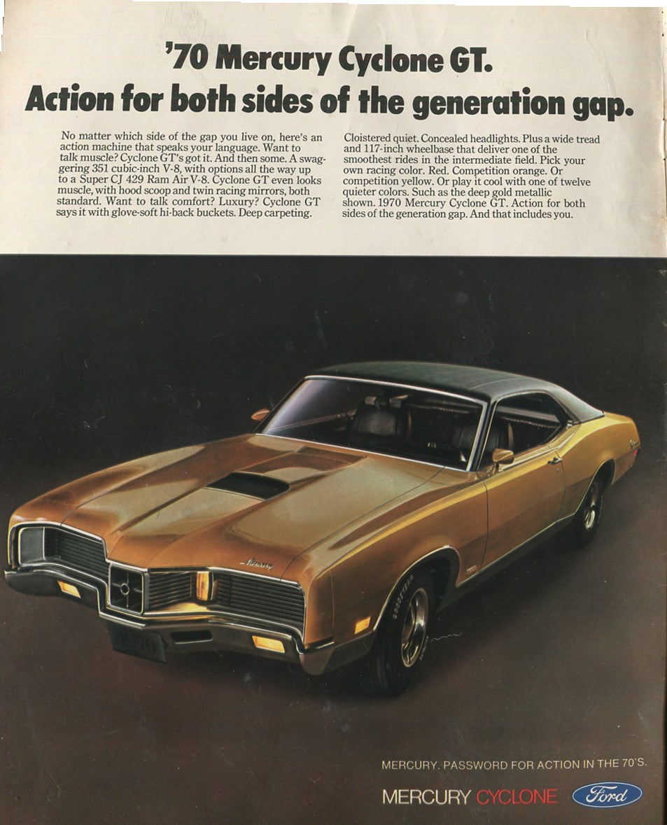 Antique Ford & Mercury Advertisements Collection – 1920s–1980s – 100 Original Vintage Automotive Ads - Lot #1
