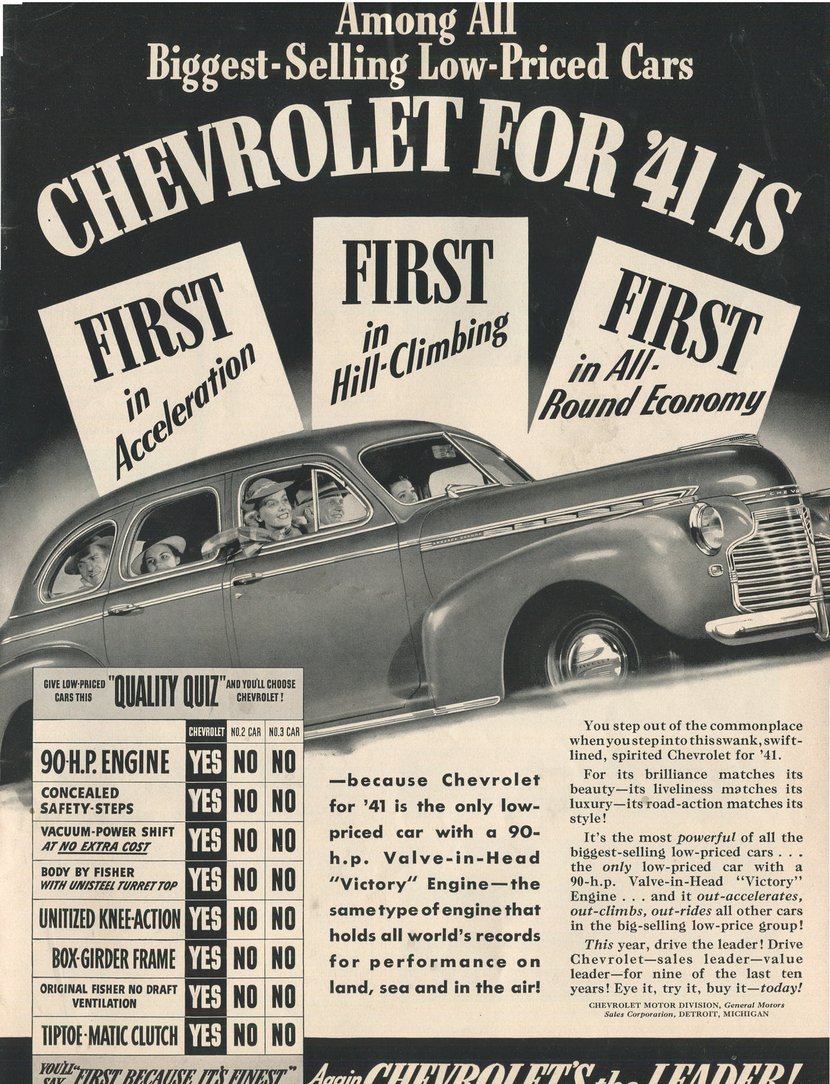 Antique Chevrolet Automobile Advertisements – 80 Original Print Ads, 1924–1992 – Cars, Trucks, WWII, Soap Box Derby & Classic Models