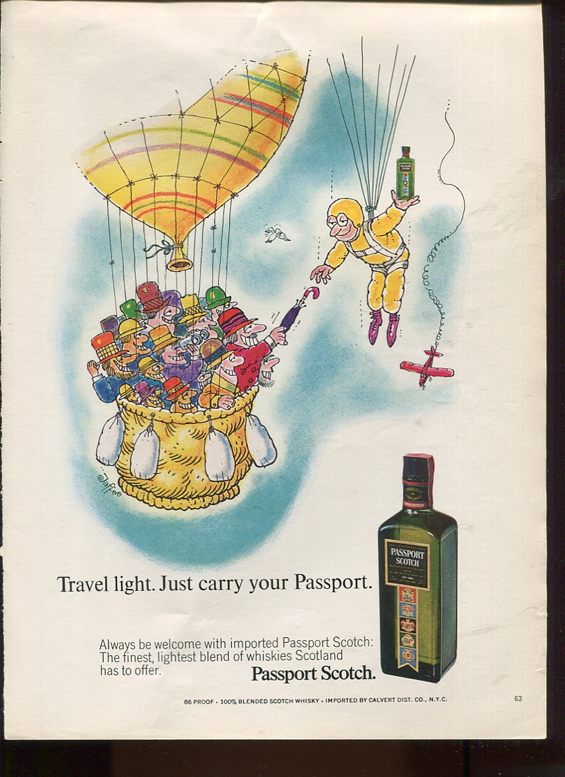 Antique Advertisements – Calvert Family of Ads (1941–1972) – Master Lot of 40 Ads - Lot #1