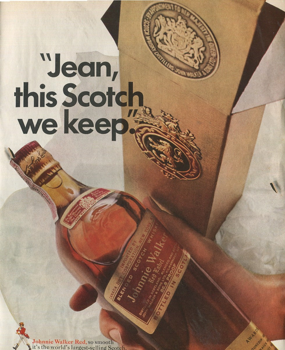 Johnnie Walker Scotch Whisky – Vintage Advertisement Collection (1930s–1960s) – Set of 10 - #1