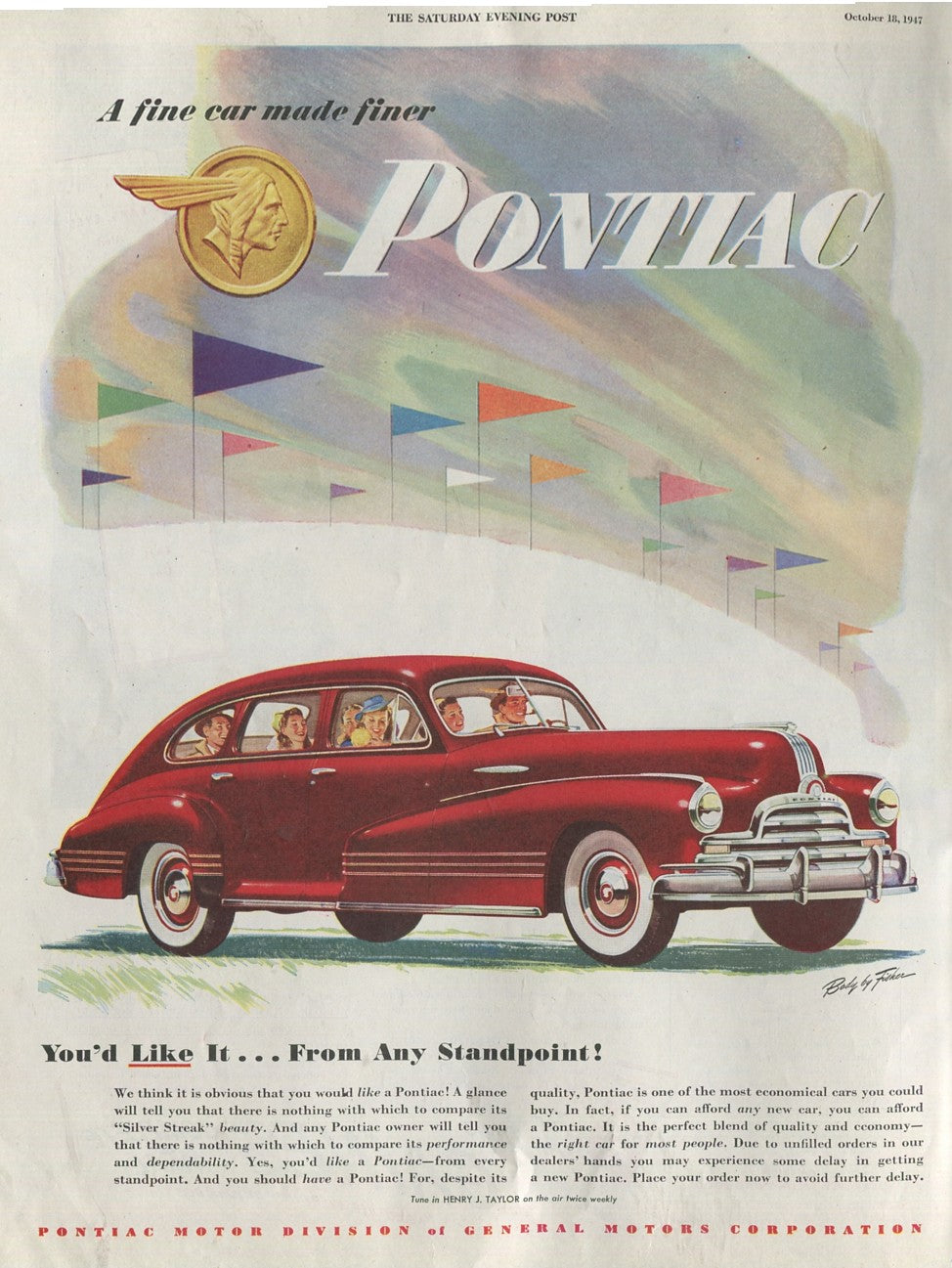 Antique Advertisements – Pontiac Family of Advertisements – Combined Master Lot (30 Original Ads, 1940s–1970s) - #1