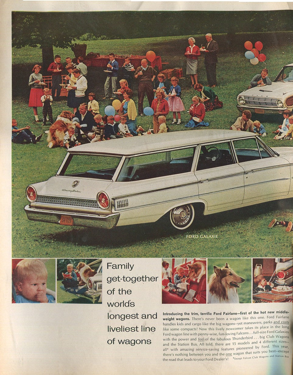 Antique Ford & Mercury Advertisements Collection – 1920s–1980s – 100 Original Vintage Automotive Ads - Lot #1