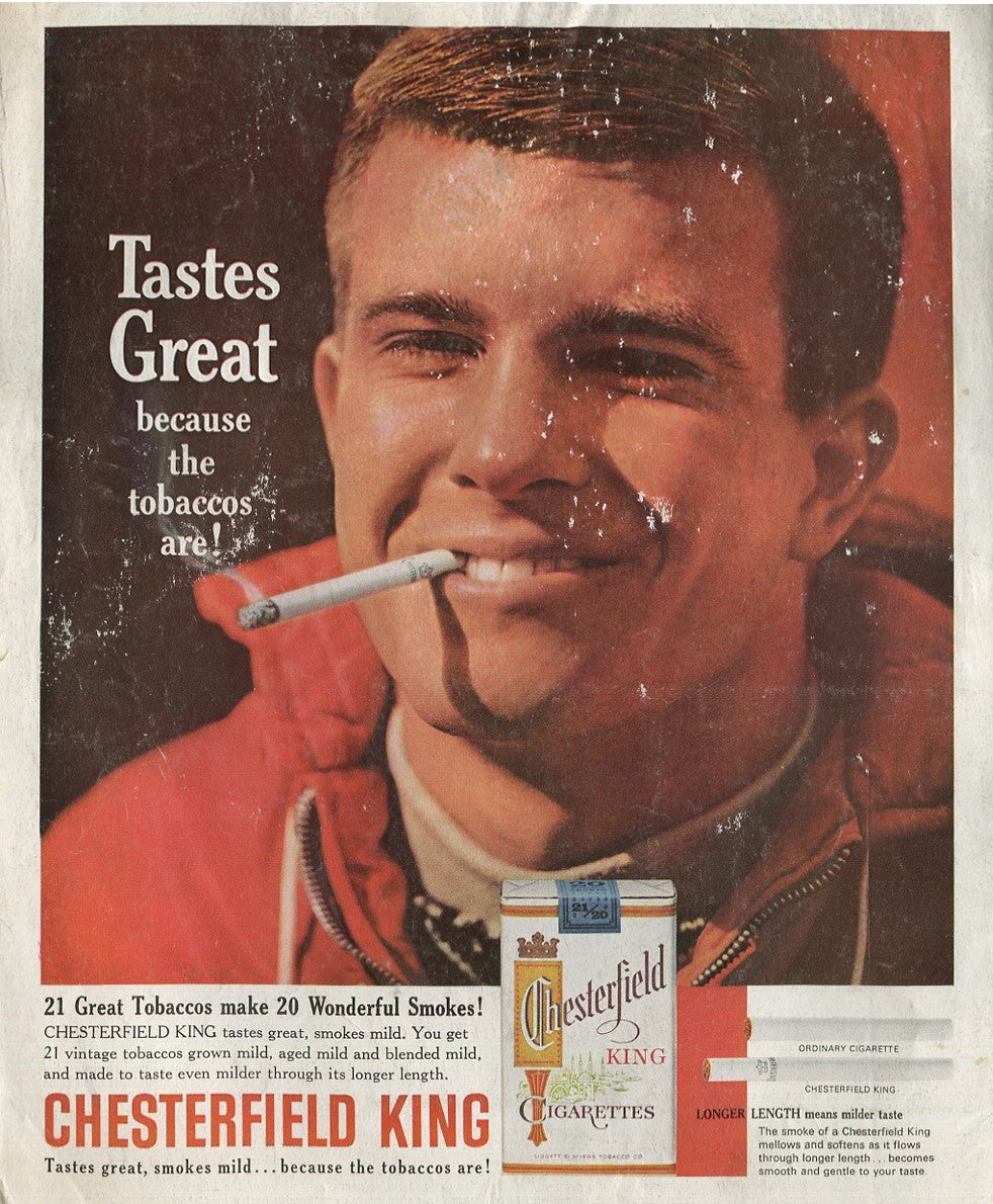 Antique Advertisements – Chesterfield Family of Ads – 20‑Piece Collector’s Set (1937–1965) – Lot #3