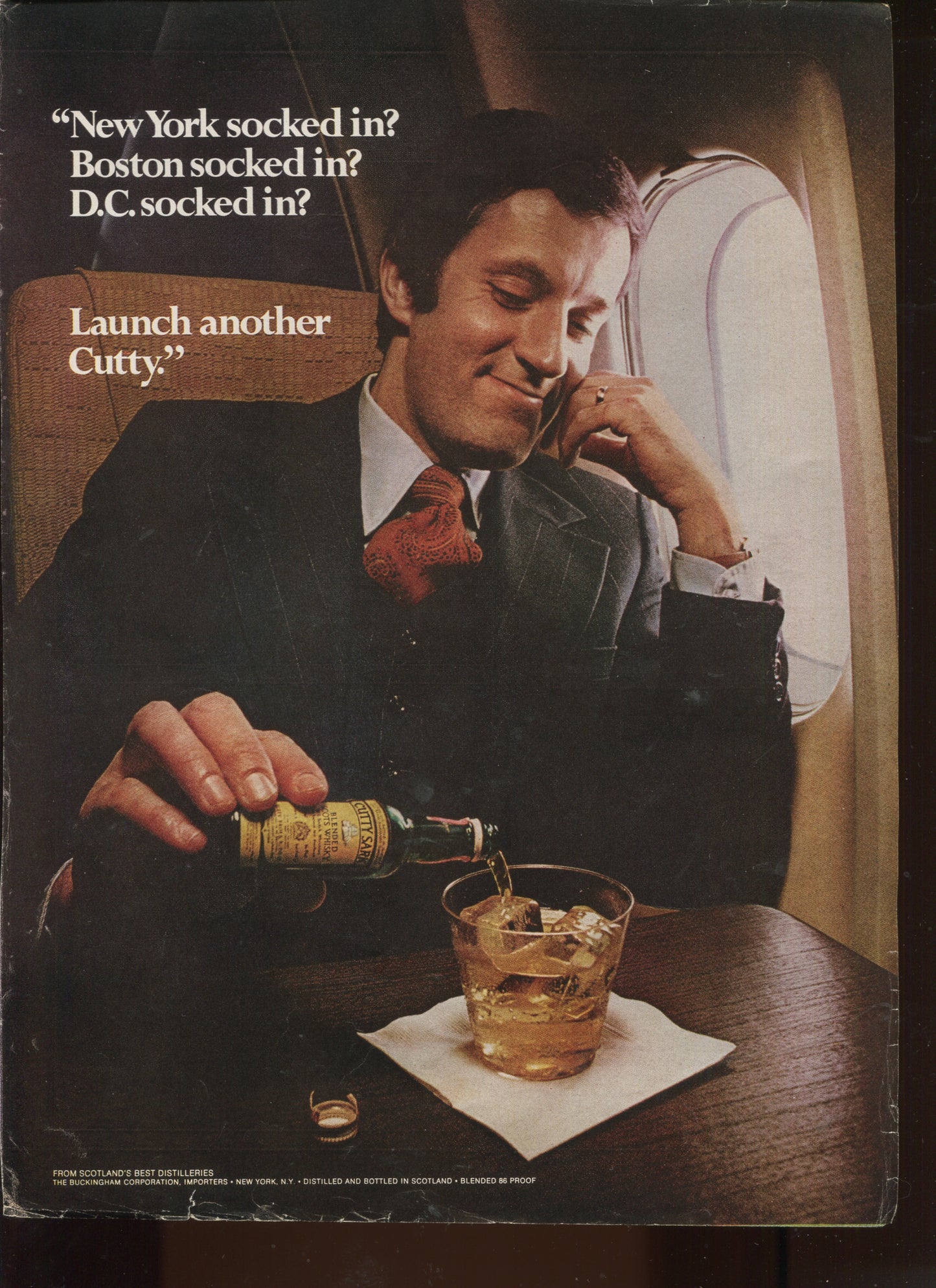 Cutty Sark Scotch Whisky Advertising Lot – 10 Original Magazine Ads (1959–1975) - #1