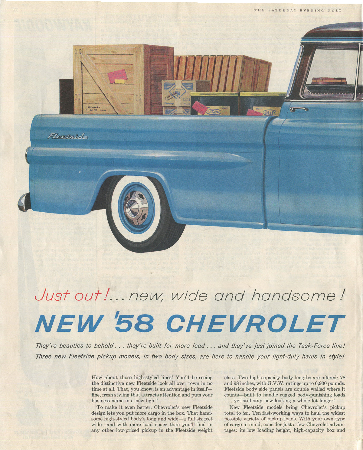 Antique Chevrolet Automobile Advertisements – 80 Original Print Ads, 1924–1992 – Cars, Trucks, WWII, Soap Box Derby & Classic Models