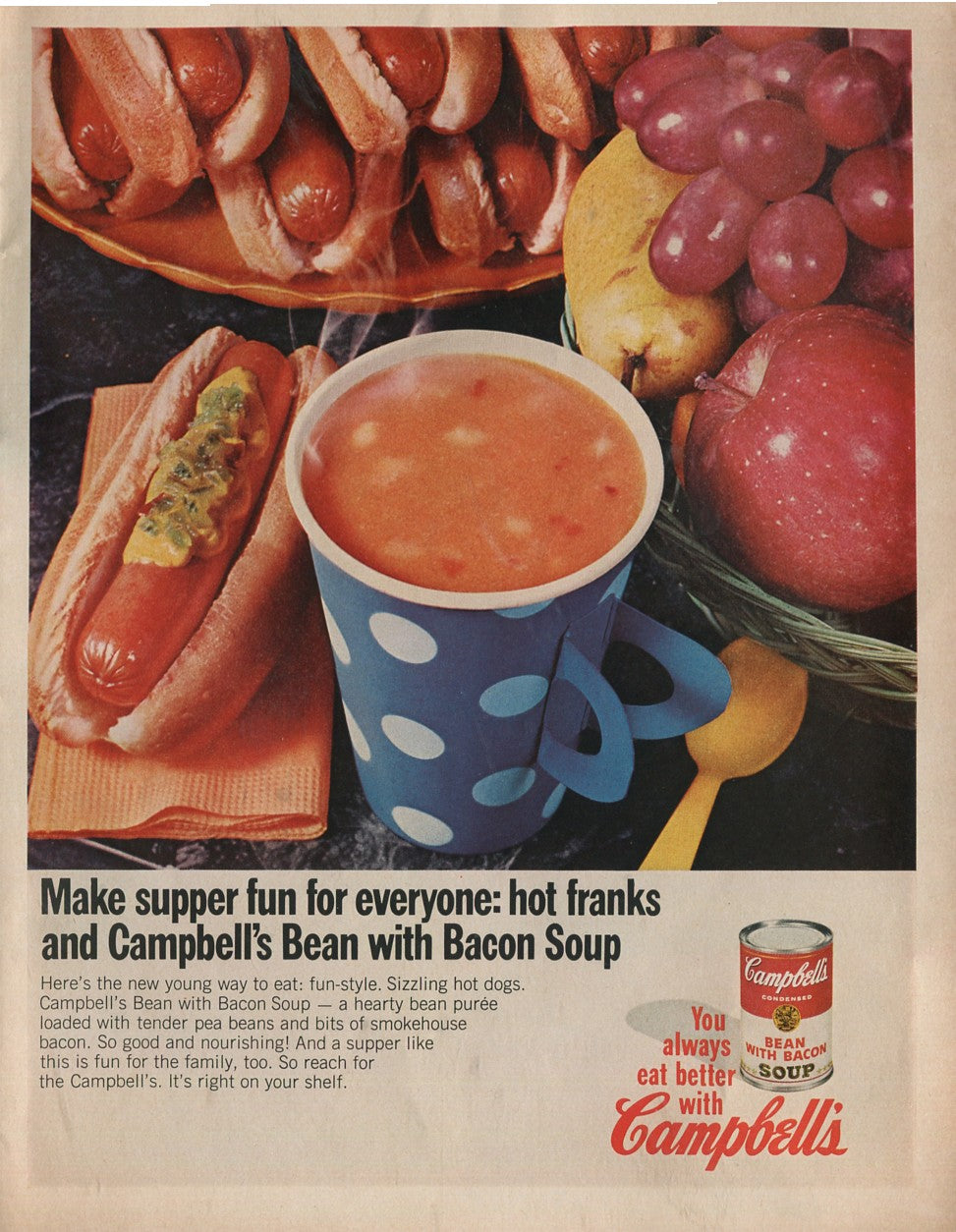 Antique Campbell’s Soup Advertisements – Complete Historical Collection (1927–1971) – 50 Original Vintage Ads - #1