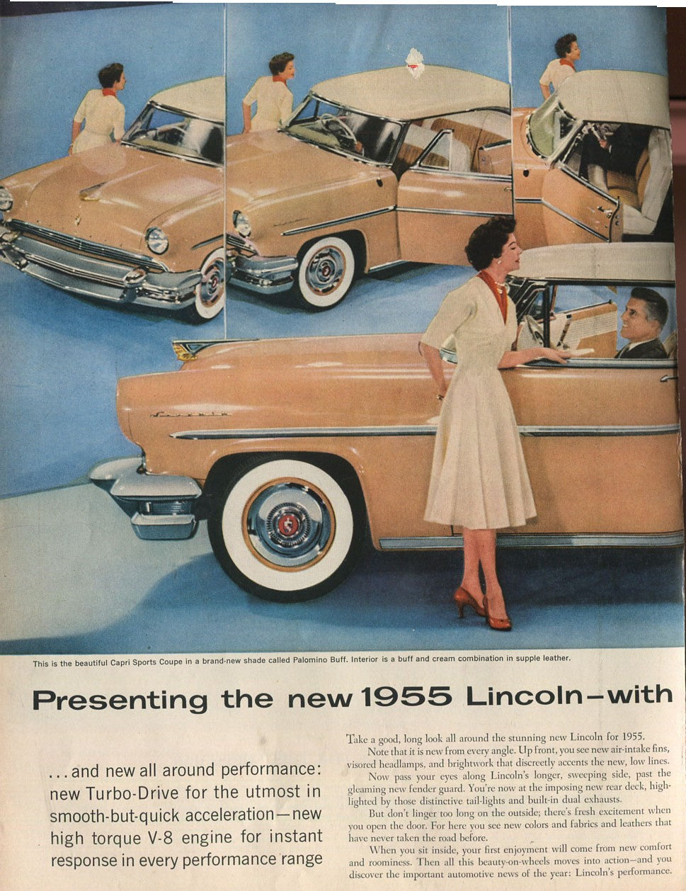 Lincoln & Mercury Vintage Advertising Collection – 60 Original Magazine Ads (1930–1974) – Continental, Capri, Cougar, Montego, Comet & More - Lot #1