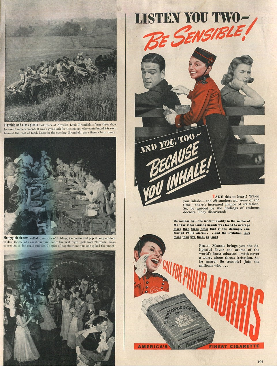 Antique Philip Morris Cigarette Advertisements – Complete 10‑Ad Collection (1940s–1950s) – Lot #2