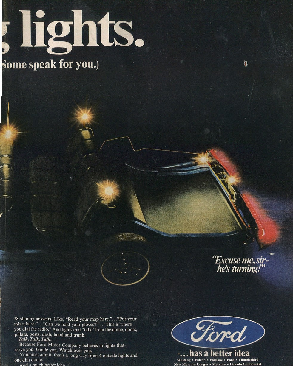 Antique Ford & Mercury Advertisements Collection – 1920s–1980s – 100 Original Vintage Automotive Ads - Lot #1