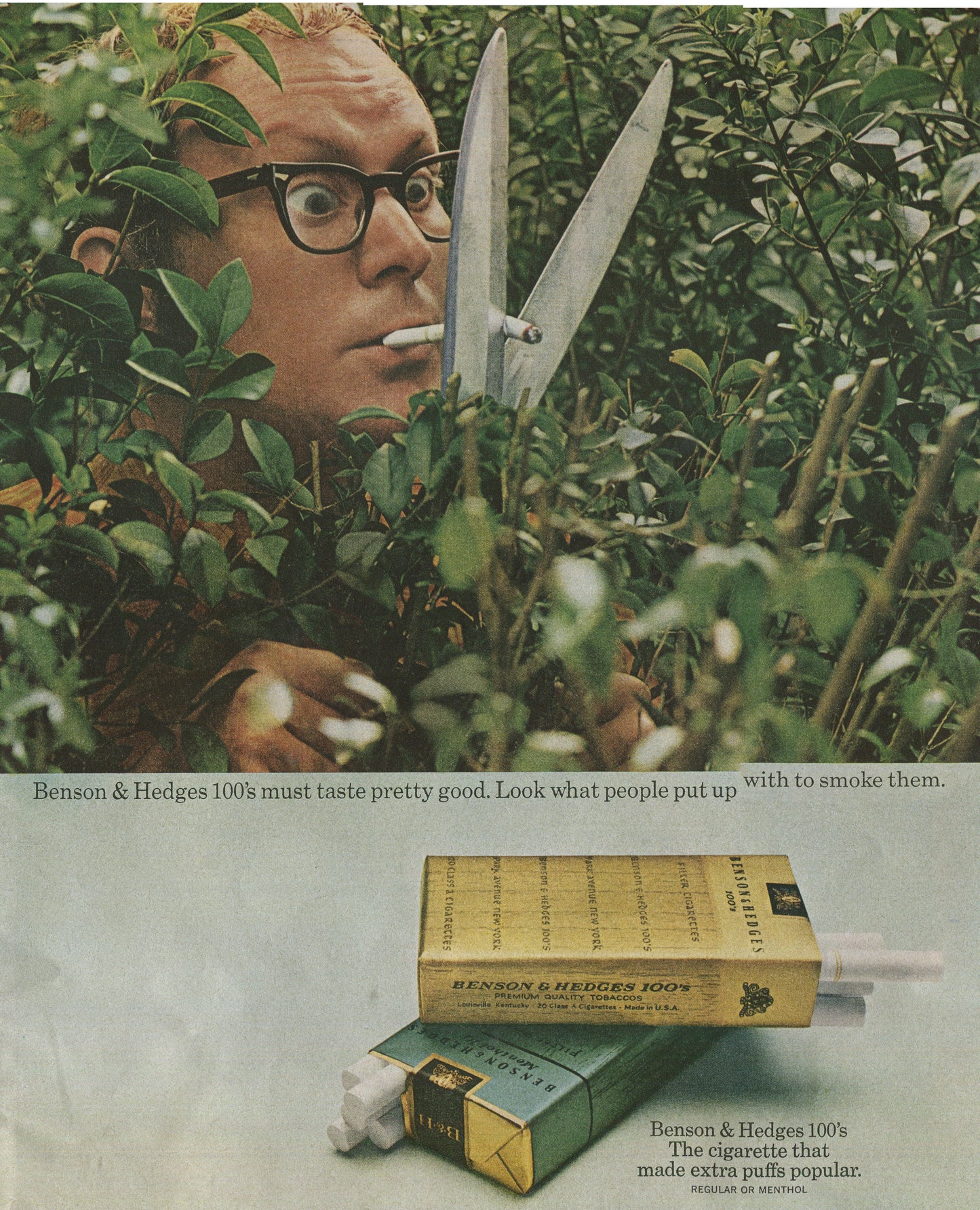 Benson & Hedges Family of Vintage Advertisements – 10 Original Ads (1960s–1980s) - Lot #1