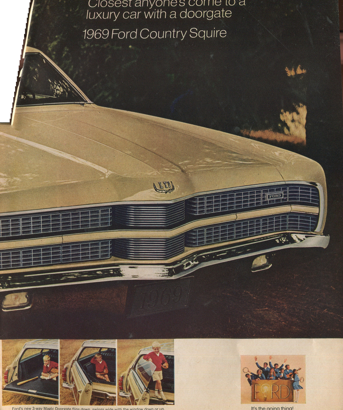 Antique Ford & Mercury Advertisements Collection – 1920s–1980s – 100 Original Vintage Automotive Ads - Lot #1