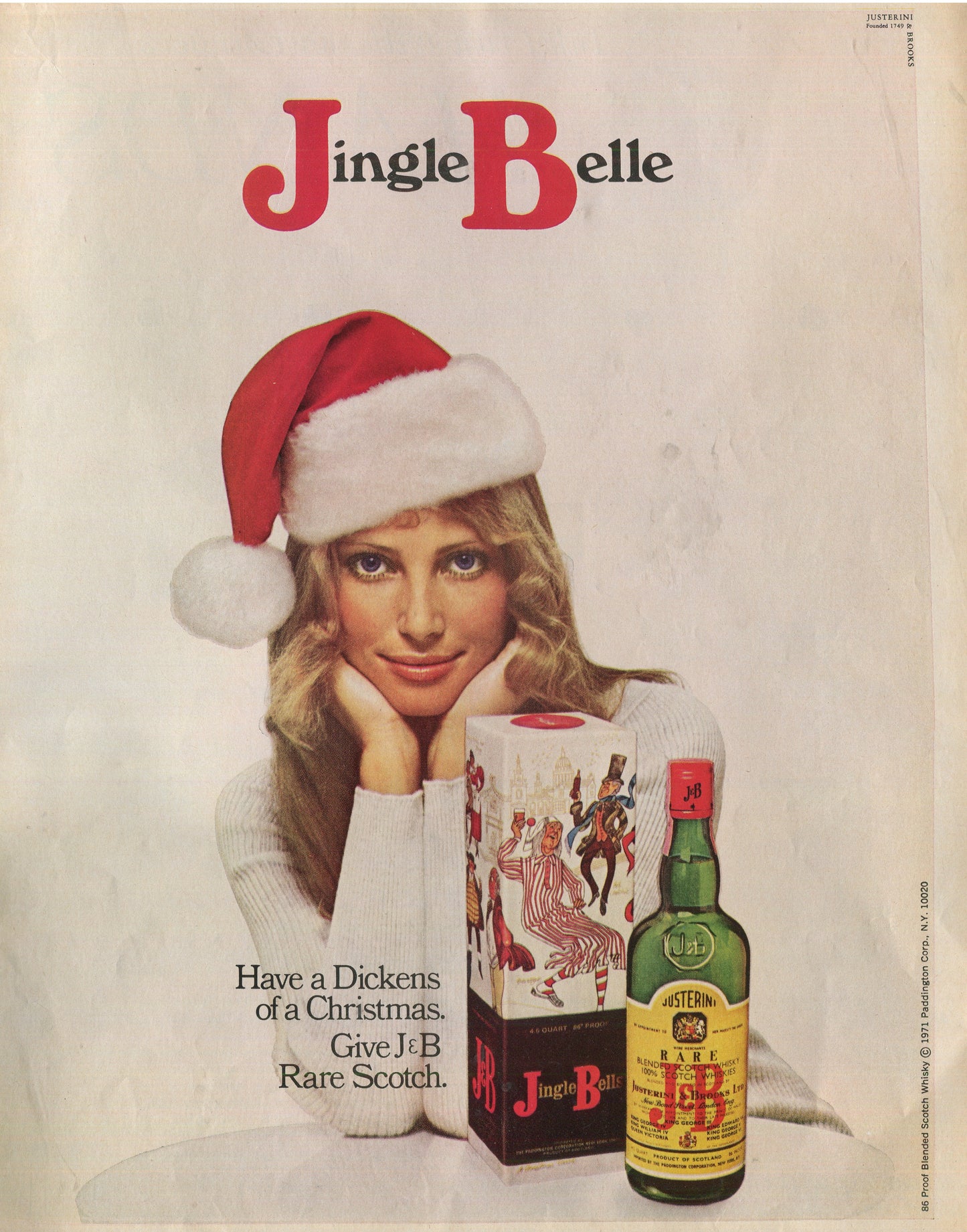 Antique J&B Rare Scotch Whiskey Advertisements – Complete 10‑Ad Family Set (1960s–1970s) #1