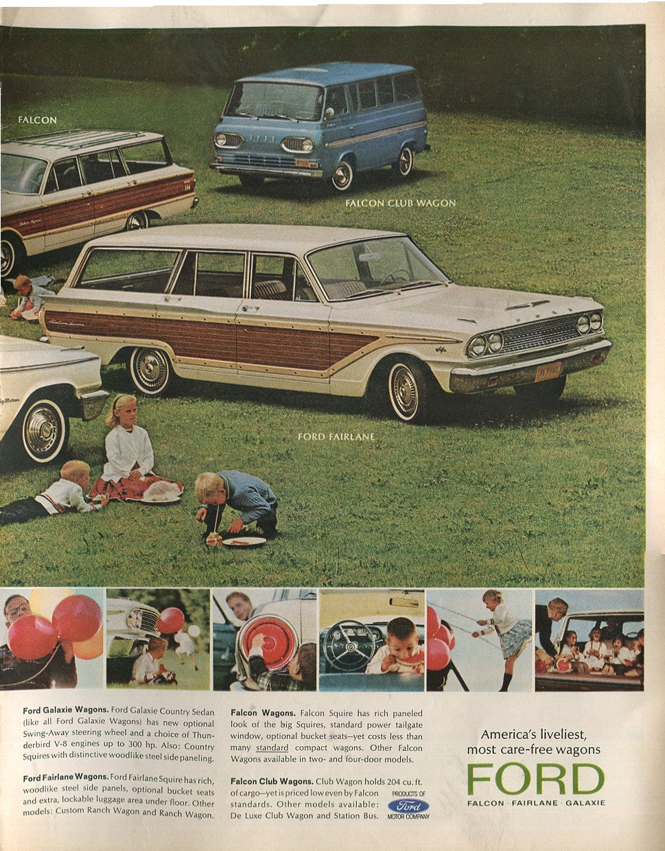 Antique Ford & Mercury Advertisements Collection – 1920s–1980s – 100 Original Vintage Automotive Ads - Lot #1