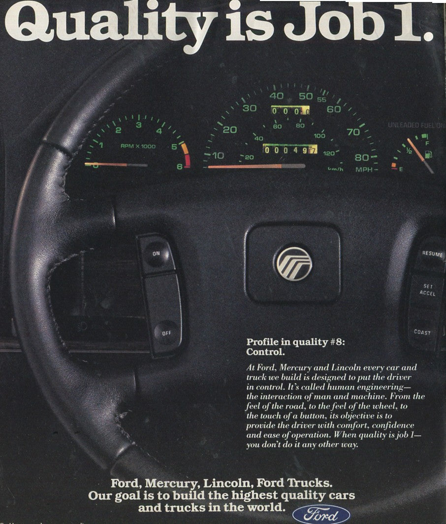 Antique Ford & Mercury Advertisements Collection – 1920s–1980s – 100 Original Vintage Automotive Ads - Lot #1