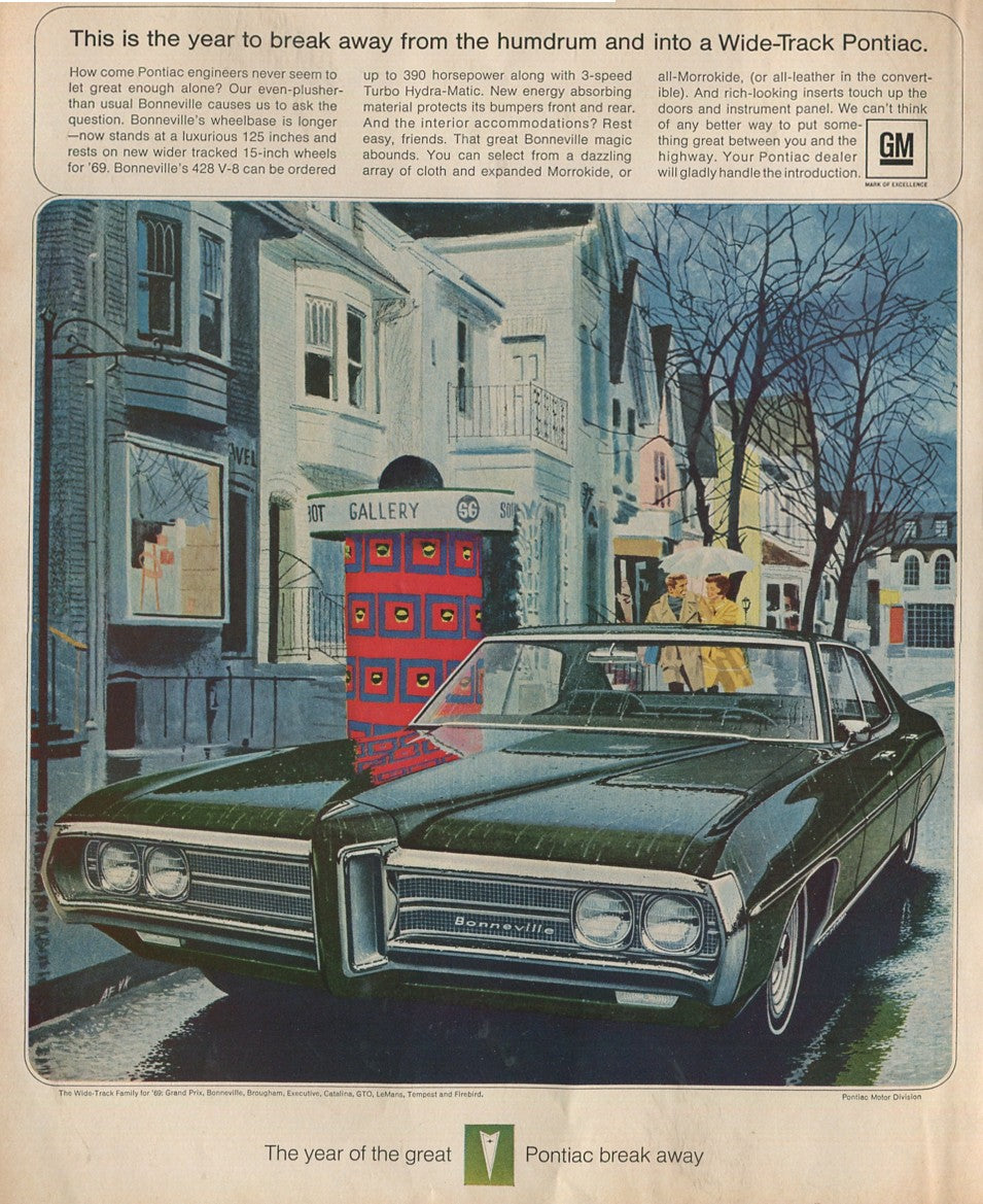 Antique Advertisements – Pontiac Family of Advertisements – Combined Master Lot (30 Original Ads, 1940s–1970s) - #1
