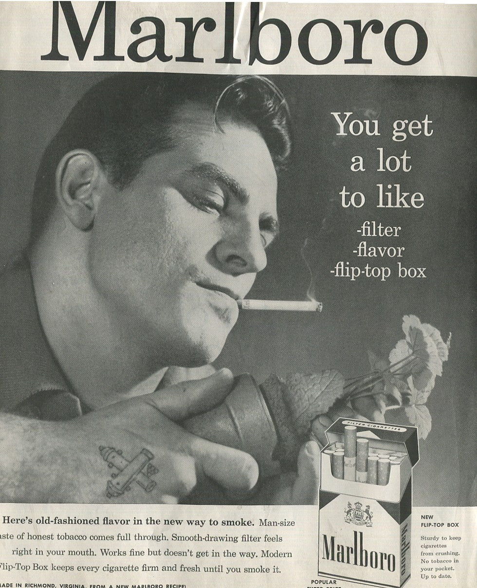 Antique Advertisements – Marlboro Cigarettes Family of Ads (1950s–1980s) – Lot of 10 Original Vintage Magazine Ads – Set #1