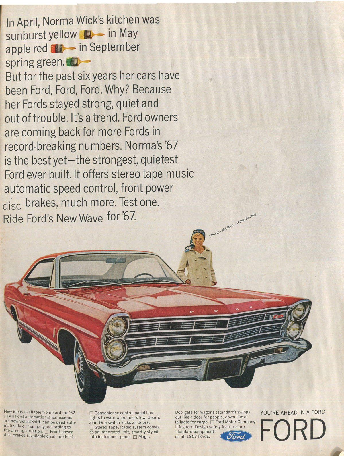 Antique Ford & Mercury Advertisements Collection – 1920s–1980s – 100 Original Vintage Automotive Ads - Lot #1