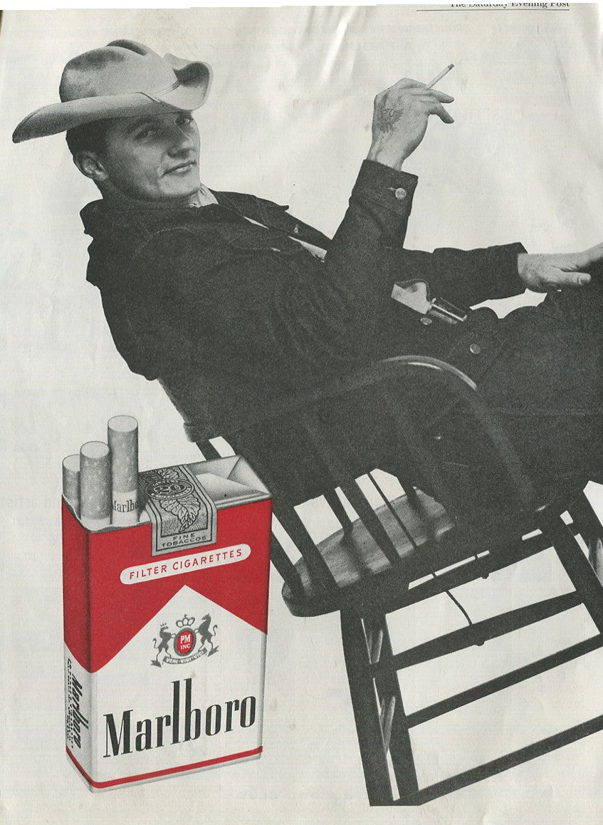 Antique Marlboro Cigarette Advertisements – 20‑Piece Collector’s Set (1958–1988) – #1