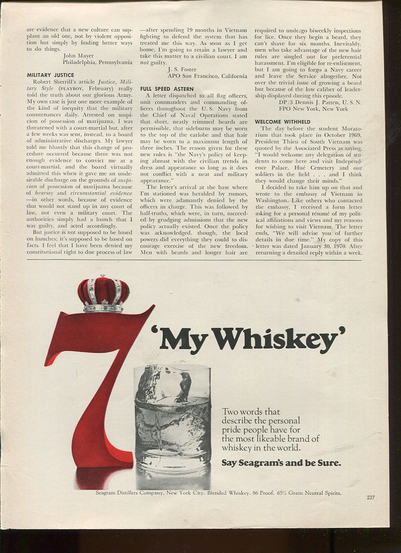 Antique Seagram’s Whiskey Advertisements – 50‑Ad Master Collection (1937–1972) – Canadian, American & Scotch – Historical Lot