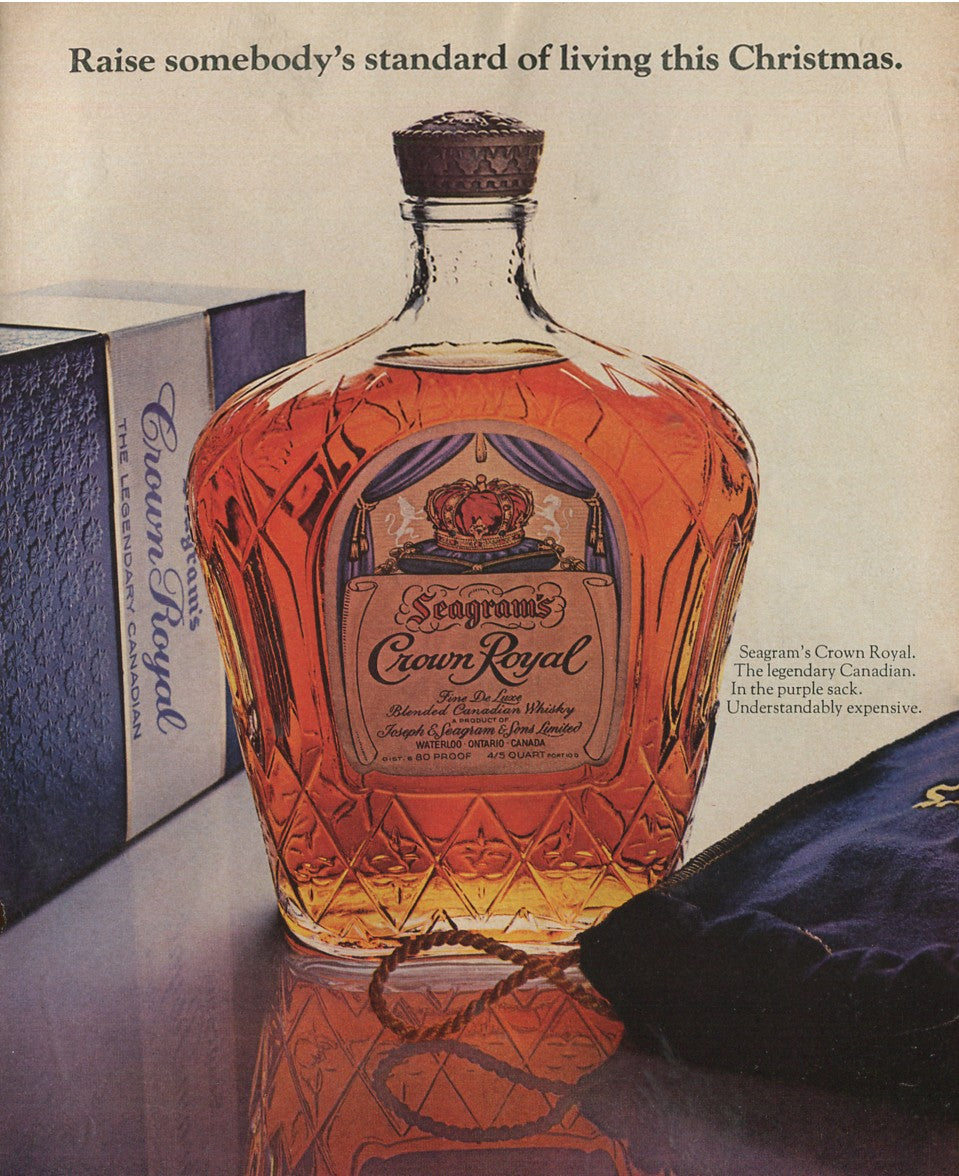 Antique Seagram’s Whiskey Advertisements – 50‑Ad Master Collection (1937–1972) – Canadian, American & Scotch – Historical Lot