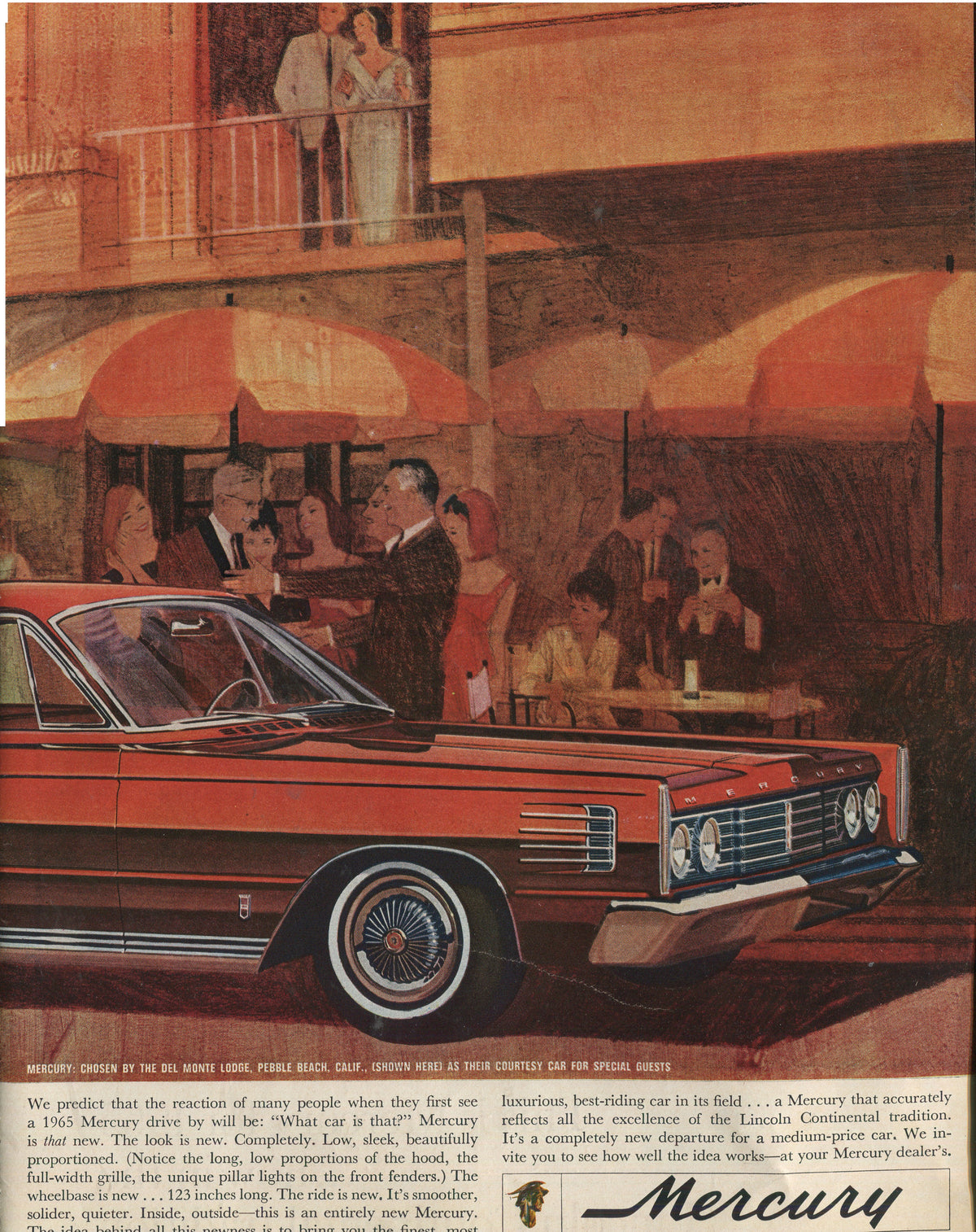 Lincoln & Mercury Vintage Advertising Collection – 60 Original Magazine Ads (1930–1974) – Continental, Capri, Cougar, Montego, Comet & More - Lot #1