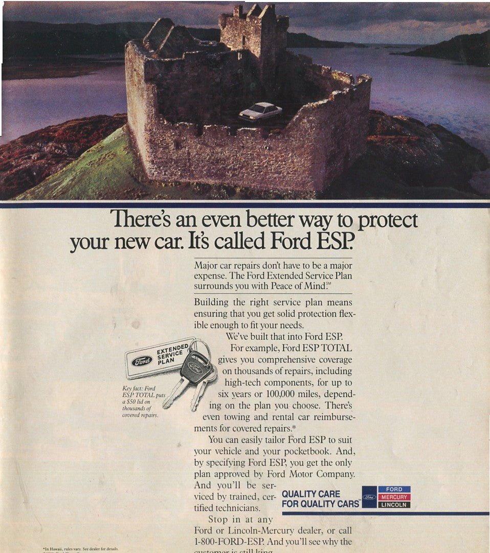 Antique Ford & Mercury Advertisements Collection – 1920s–1980s – 100 Original Vintage Automotive Ads - Lot #1