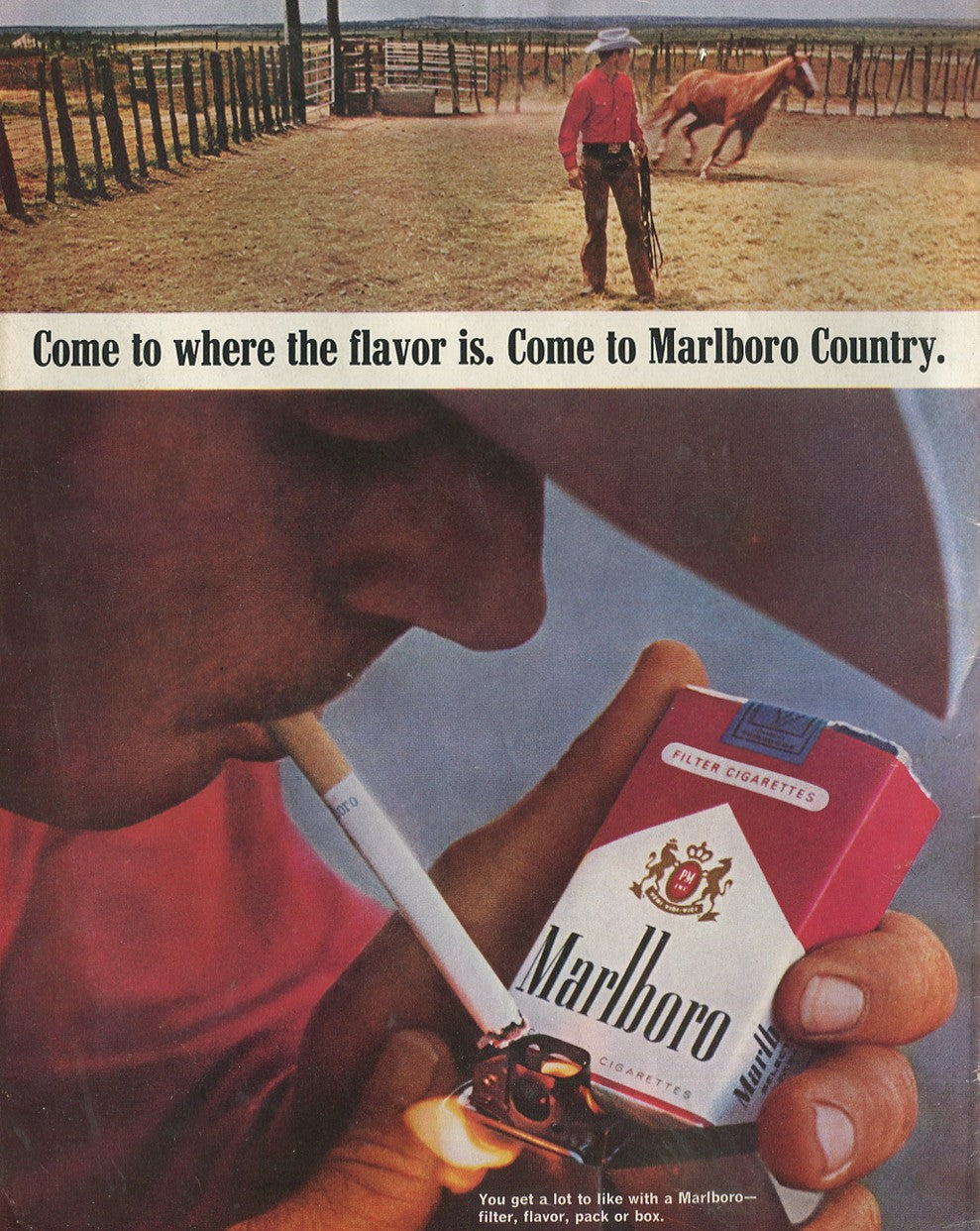 Antique Advertisements – Marlboro Cigarettes Family of Ads (1950s–1980s) – Lot of 10 Original Vintage Magazine Ads – Set #1