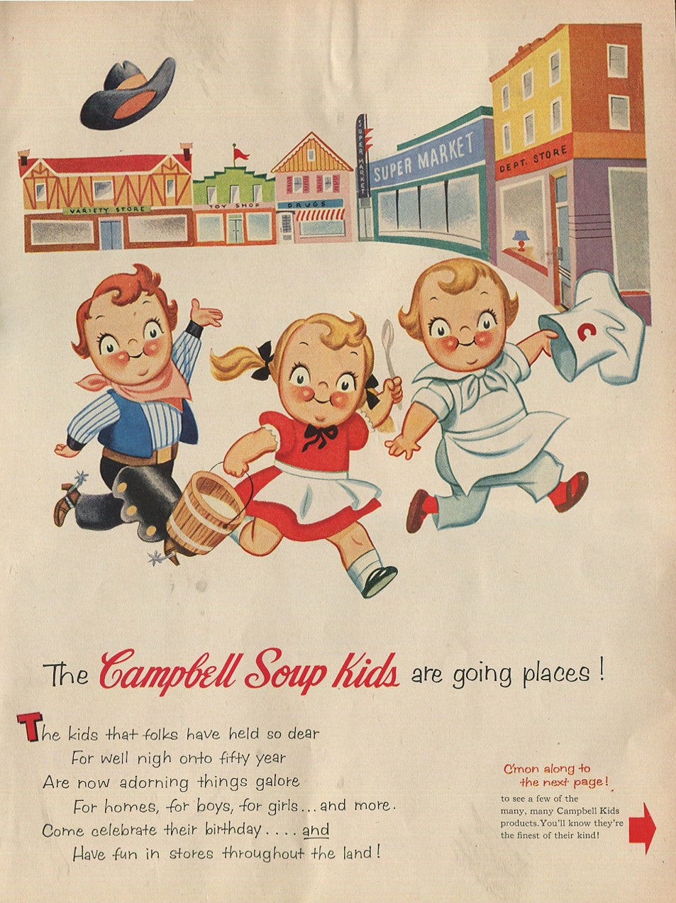 Antique Campbell’s Soup Advertisements – Complete Historical Collection (1927–1971) – 50 Original Vintage Ads - #1
