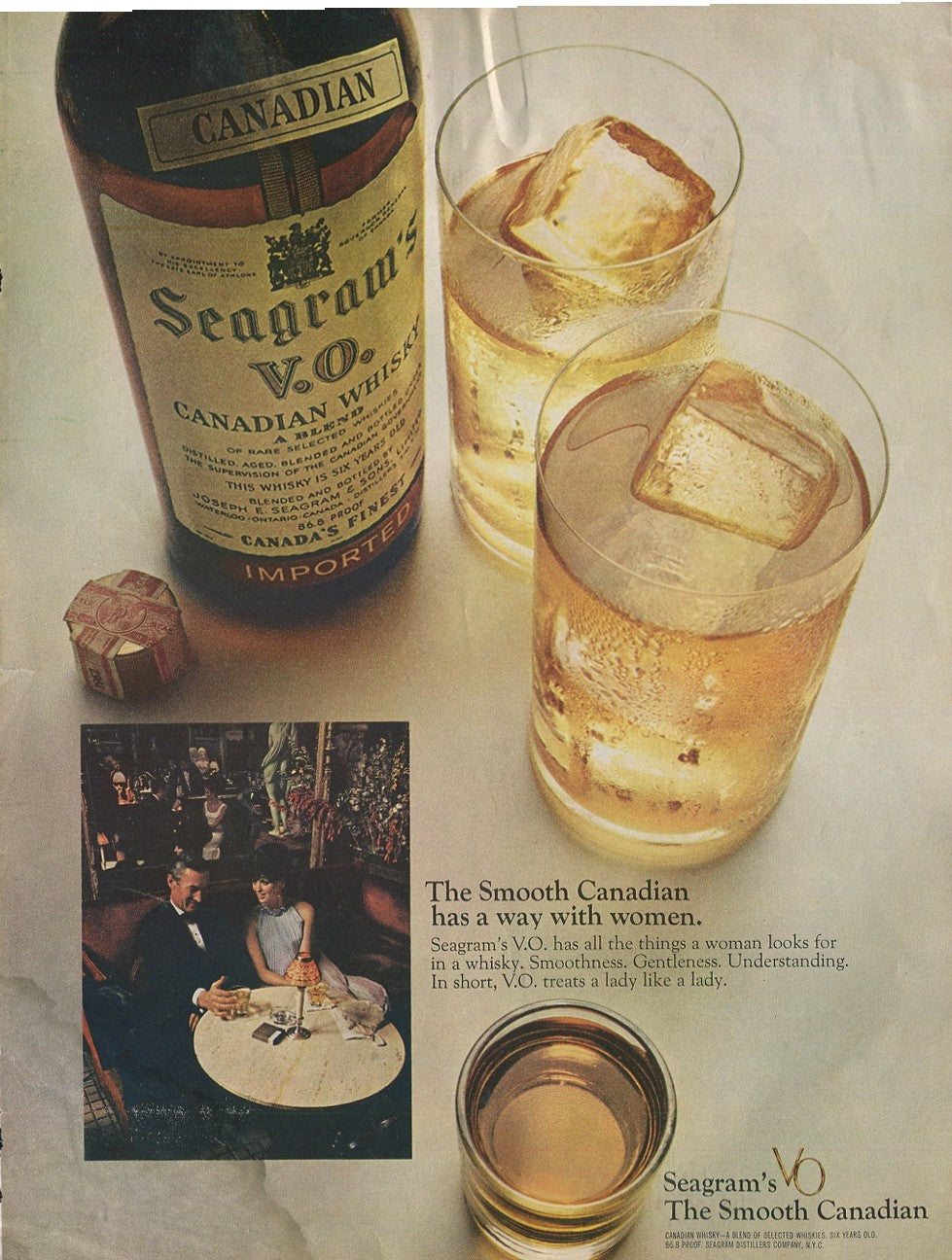 Antique Seagram’s Whiskey Advertisements – 50‑Ad Master Collection (1937–1972) – Canadian, American & Scotch – Historical Lot