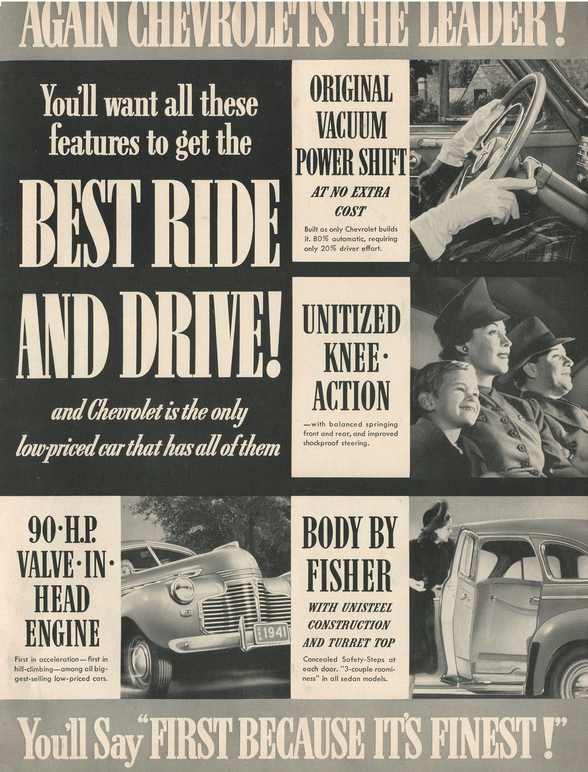 Antique Chevrolet Automobile Advertisements – 80 Original Print Ads, 1924–1992 – Cars, Trucks, WWII, Soap Box Derby & Classic Models