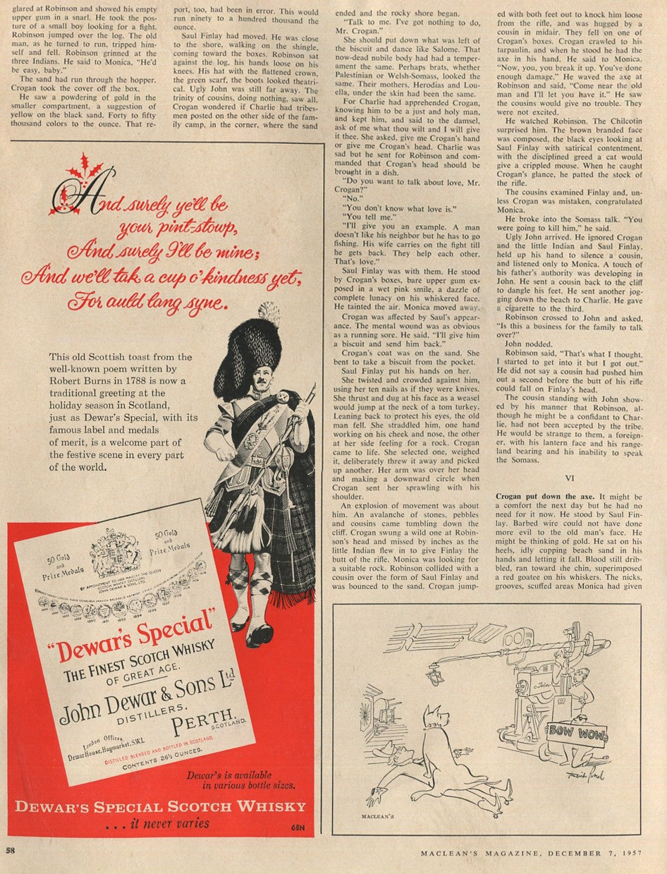 Antique Dewar’s Scotch Whisky Advertisements – 10‑Piece Historical Collection (1940s–1980s) – Set #1