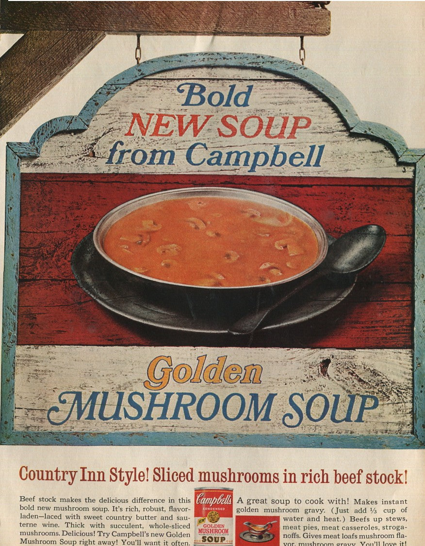 Antique Campbell’s Soup Advertisements – Complete Historical Collection (1927–1971) – 50 Original Vintage Ads - #1