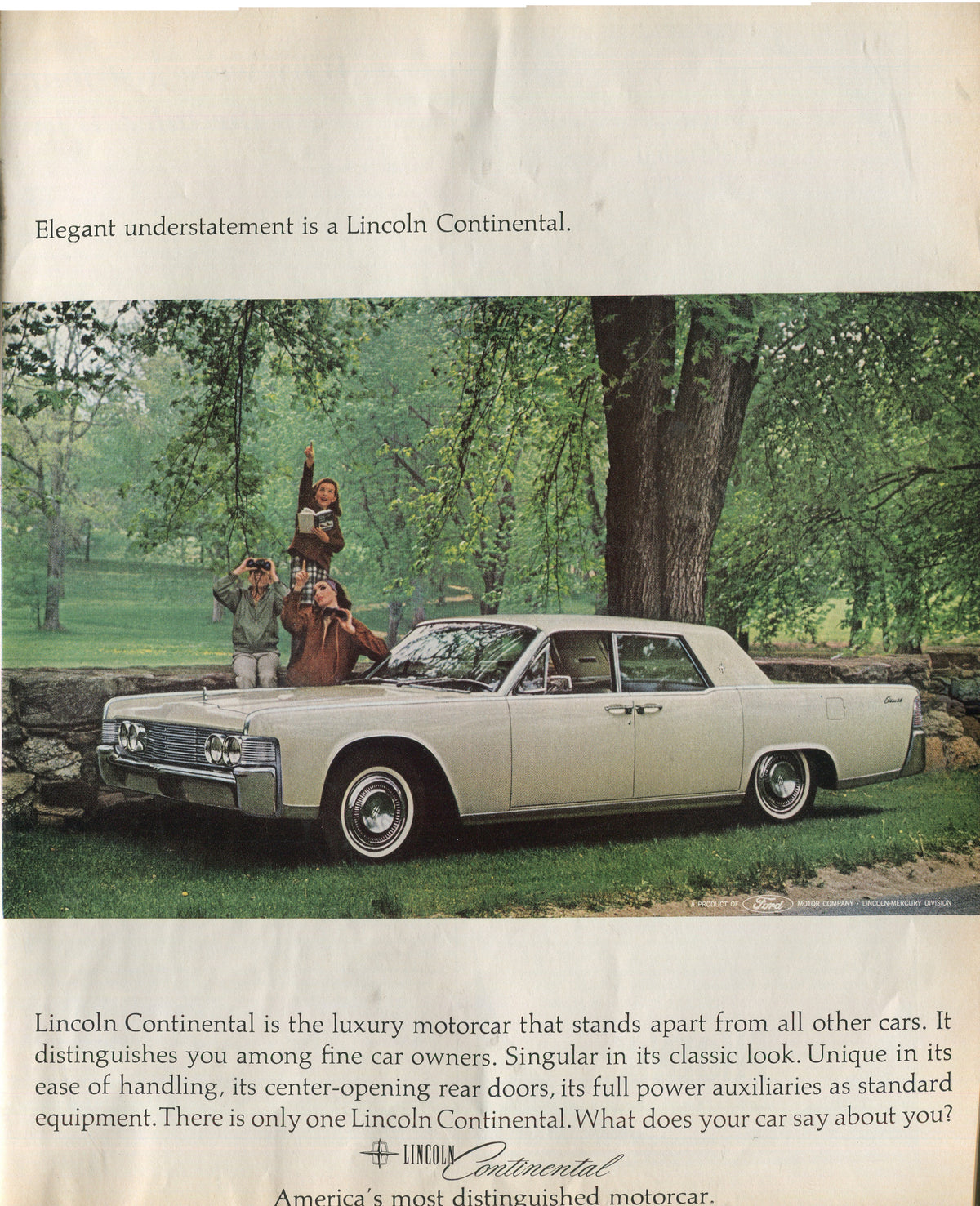 Lincoln & Mercury Vintage Advertising Collection – 60 Original Magazine Ads (1930–1974) – Continental, Capri, Cougar, Montego, Comet & More - Lot #1