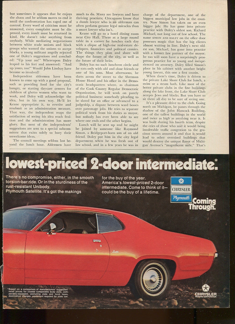 Vintage Plymouth Automobile Print Ads – Collection of 30 Original Magazine Advertisements (1934–1974) - Lot #1