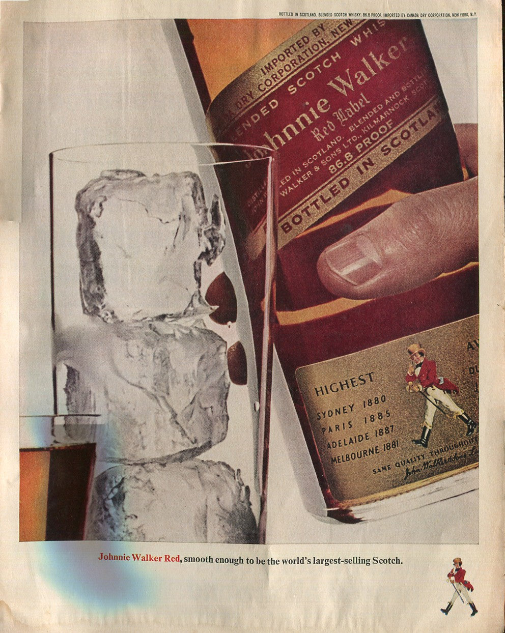 Johnnie Walker Scotch Whisky – Vintage Advertisement Collection (1930s–1960s) – Set of 10 - #1