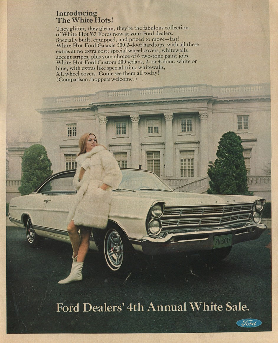 Antique Ford & Mercury Advertisements Collection – 1920s–1980s – 100 Original Vintage Automotive Ads - Lot #1