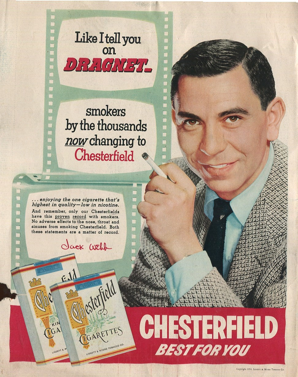 Antique Advertisements – Chesterfield Family of Ads – 20‑Piece Collector’s Set (1937–1965) – Lot #3