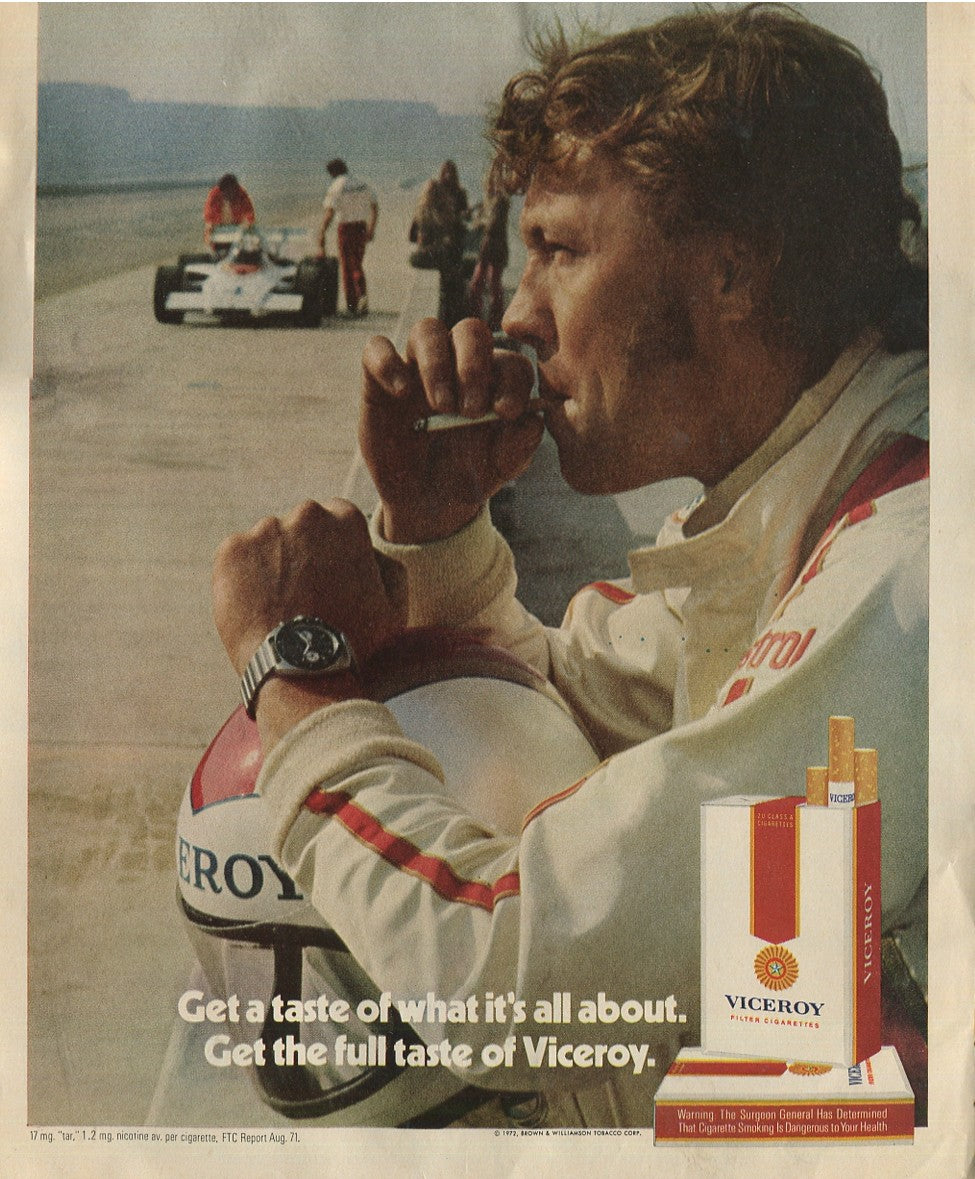 Viceroy Cigarette Vintage Ad Collection – 10 Original 1970s Prints – Lot #2