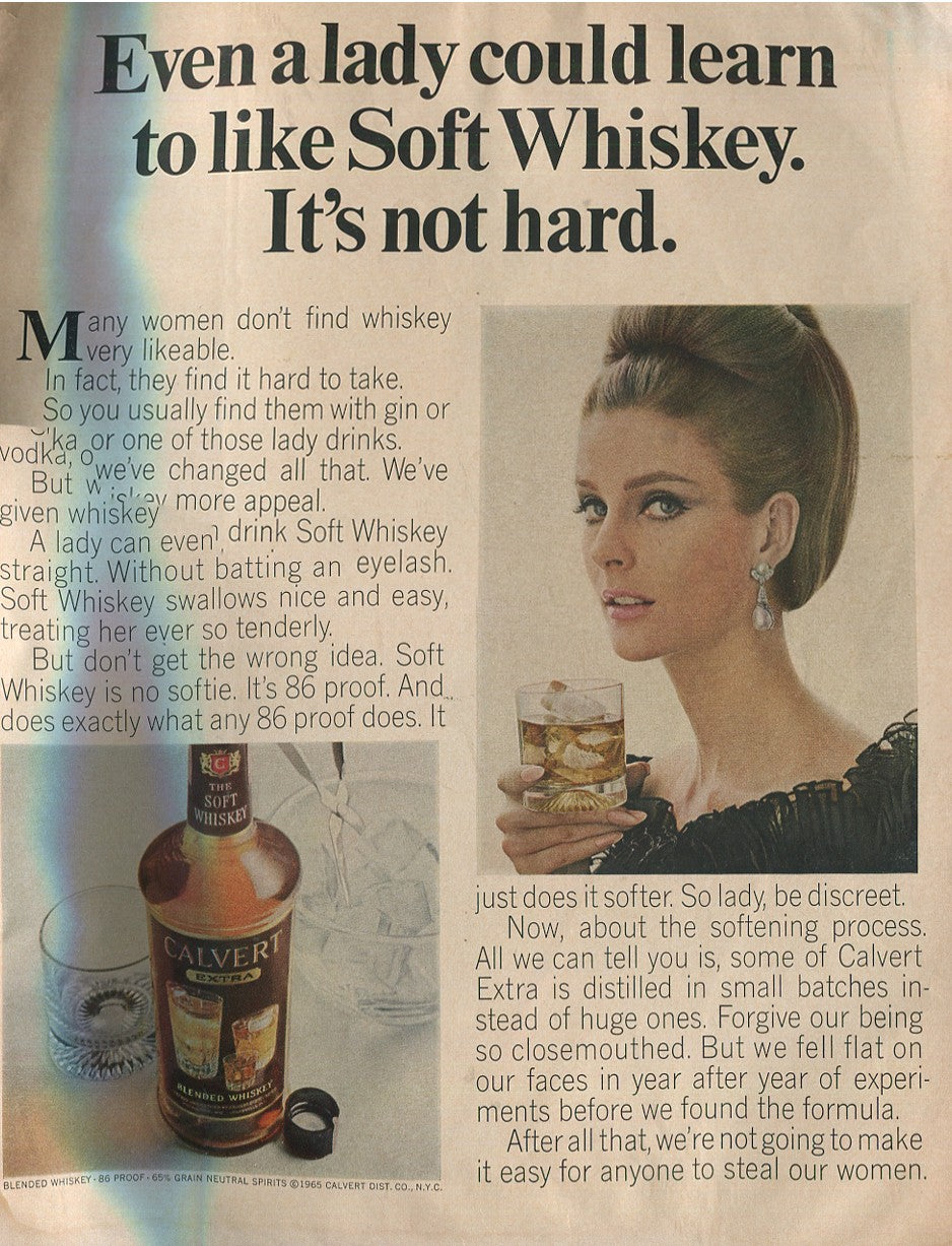 Antique Advertisements – Calvert Family of Ads (1941–1972) – Master Lot of 40 Ads - Lot #1