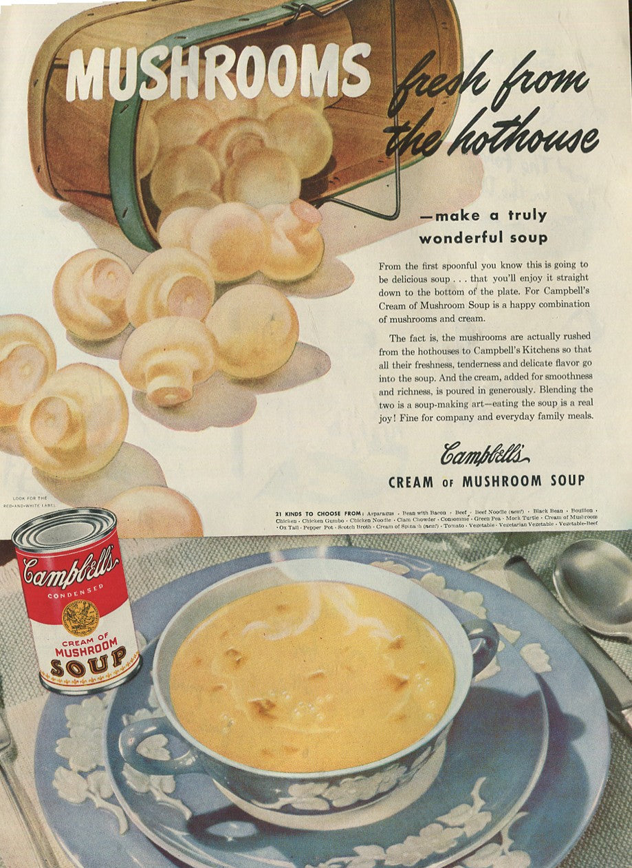 Antique Campbell’s Soup Advertisements – Complete Historical Collection (1927–1971) – 50 Original Vintage Ads - #1
