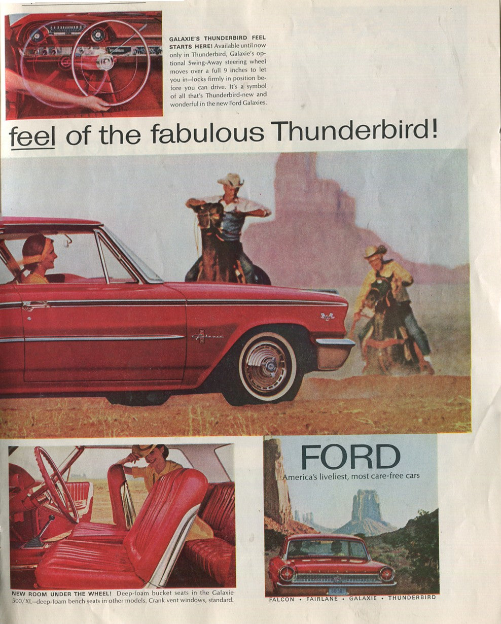 Antique Ford & Mercury Advertisements Collection – 1920s–1980s – 100 Original Vintage Automotive Ads - Lot #1
